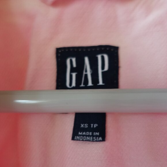 Gap pink denim jean jacket XS XSmall 0 2 - Picture 7 of 11